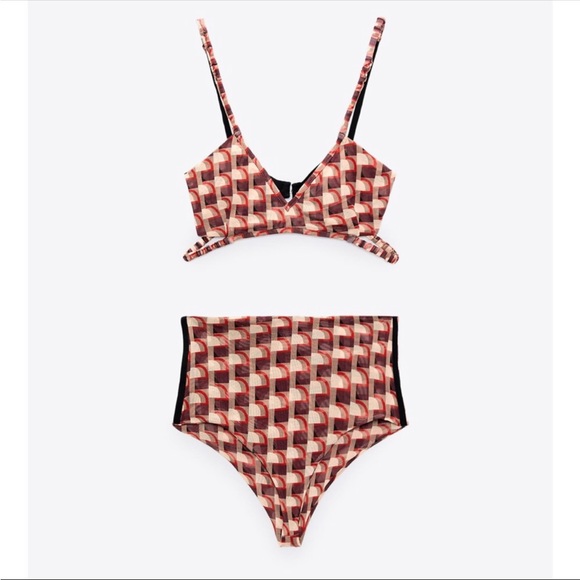 Semi sheer tunic with bralette & panties 3 piece set - Picture 3 of 12